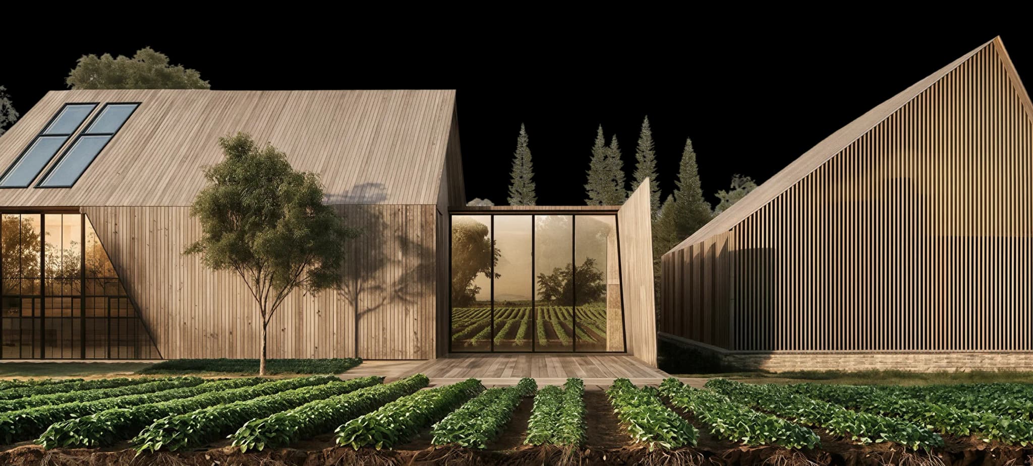 IHAVEN Farm — sustainable architecture integrated with nature