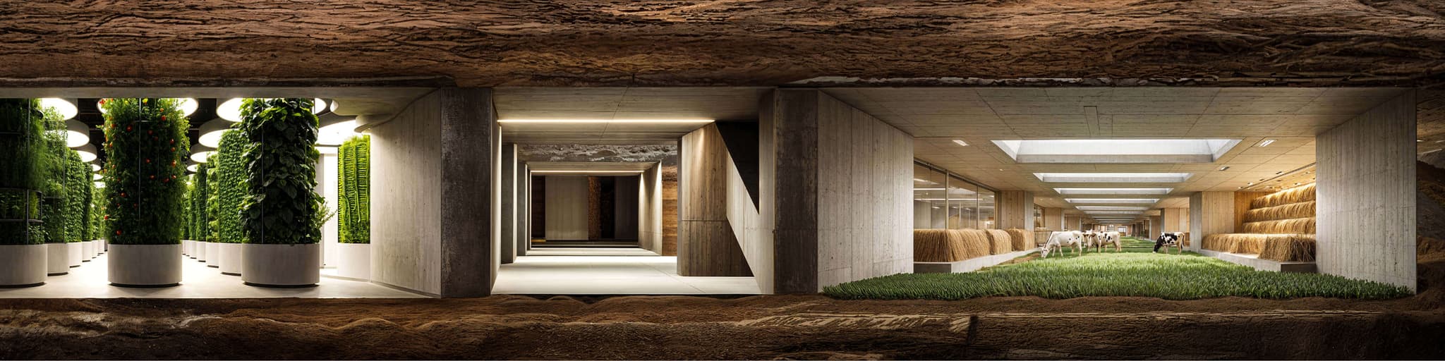 Below the ground — underground farm